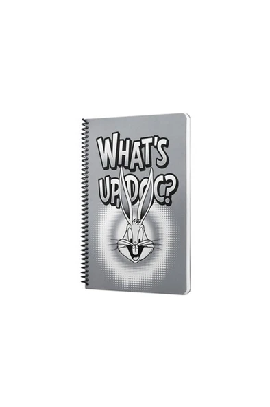 Mabbels Spiralli Defter Looney Tunes Whats up Doc Gri 80 YP 17x24 DFT-388487