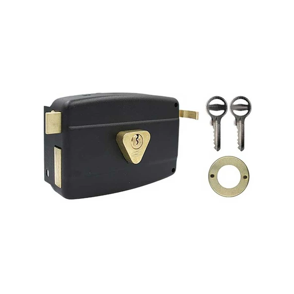 Tirajlı Kilit Oval Karşılıksız Siyah YM-600 Yuma ürün görseli