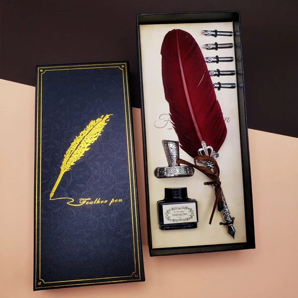 Divit Kalem Seti Kırmızı ürün görseli