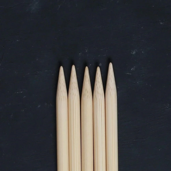 Addi Bambus 7 Mm 20 Cm Bambu Çorap Şişi - 501-7 - Resim 3