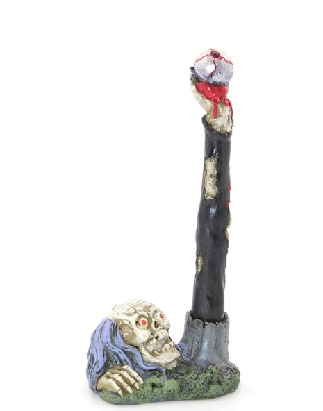 Polyester Kurukafa Tükenmez Kalem - Resim 2