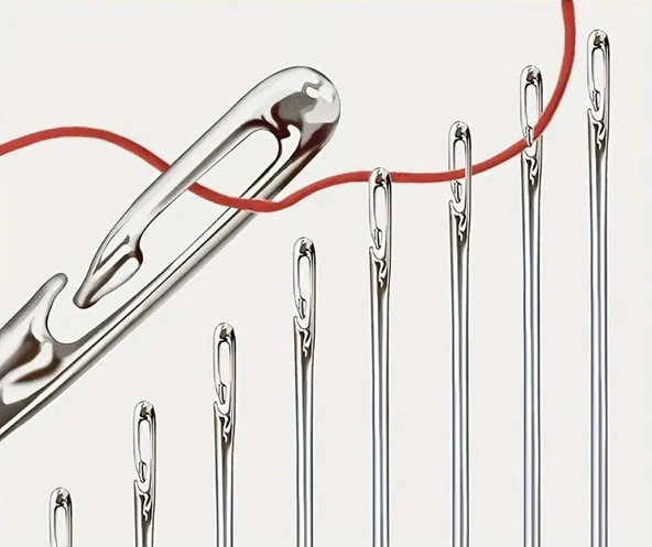 Kolay iplik Geçirilen İğne Seti 12 Adet ürün görseli