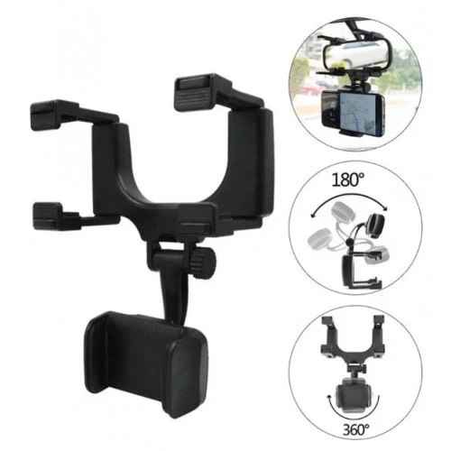 Araba Dikiz Aynasına Takılan Telefon Tutucu ürün görseli 1