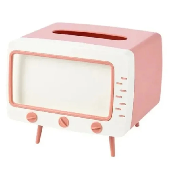 Retro Telefon Tutucu ve Peçetelik ürün görseli 1