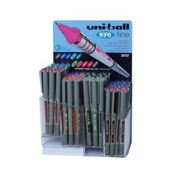 Uni-Ball Roller Kalem Eye Fine Bilye Uç 0.7 MM 120 Li UB-157