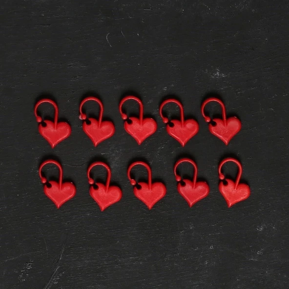 Addi Love 10 lu Kalp İlmek İşaretleyici - 407-7 ürün görseli 1