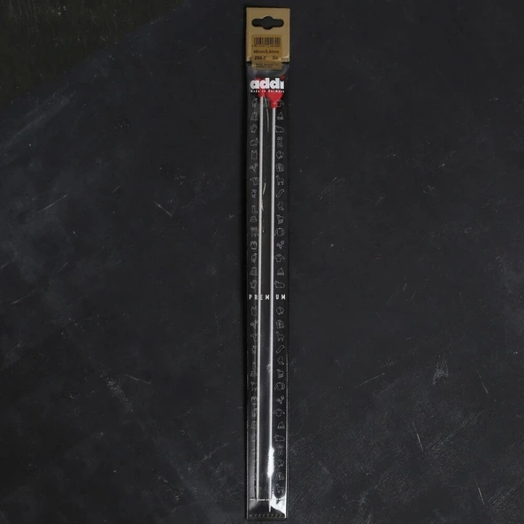 ADDI KALPLİ 3MM 40CM KLASİK ALÜMİNYUM ÖRGÜ ŞİŞİ - ürün görseli 1