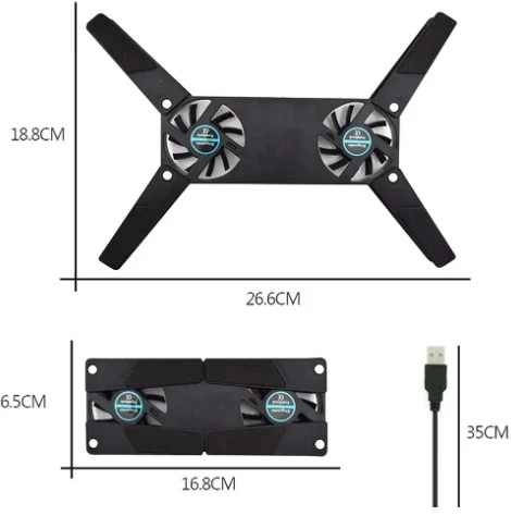 Katlanabilir Laptop Soğutucu - Resim 5