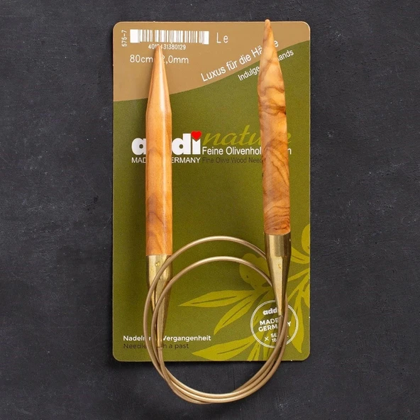 Addi Olive Wood 12 mm 80 cm Zeytin Ağacı Misinalı ürün görseli 1