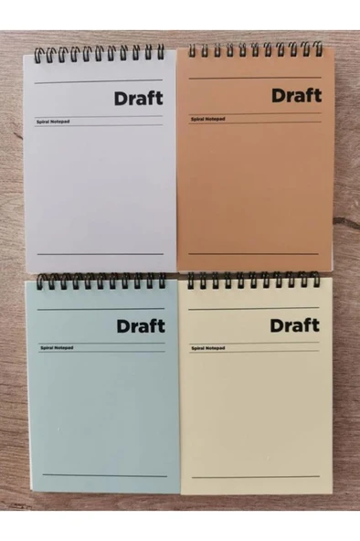 Keskin Color Hafif Kağıt Karton Kapak Draft A6 60 Yp.Çiz. 140551-99