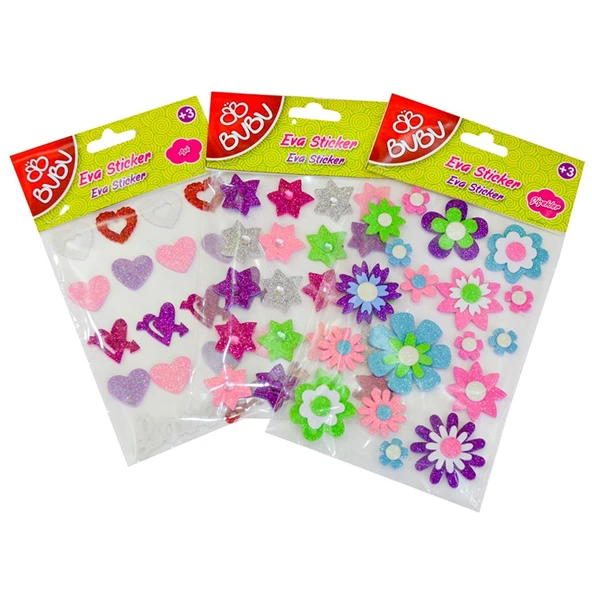 Bu-Bu Sticker Eva Doğa Stand 24 Lü BUBU-STS021 ürün görseli