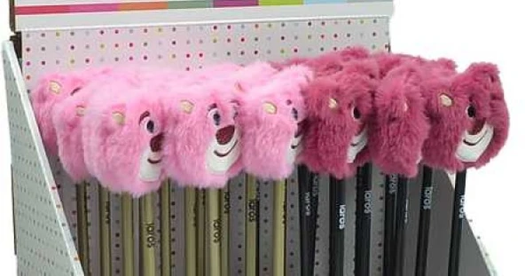 Unick Color Kurşun Kalem Pembe Ayıcık Tepeli 7711