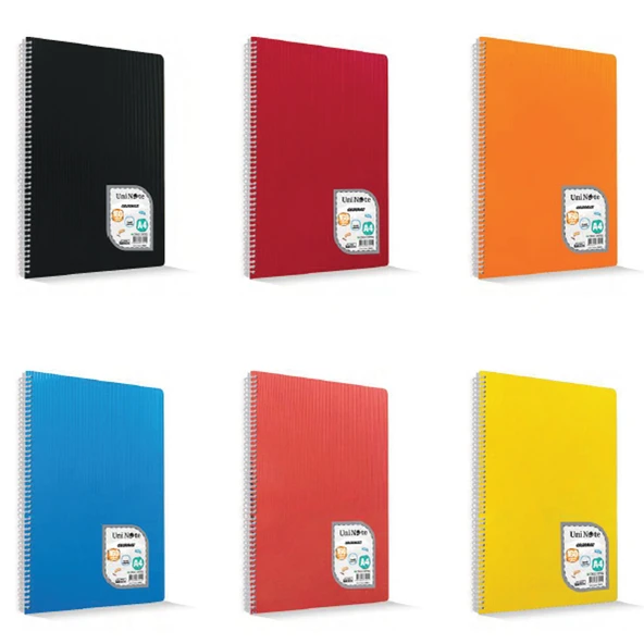 Çınar Colormaxi Spiralli Defter Plastik Kapak 17x24 96 YP Çizgili 96/1 - 2