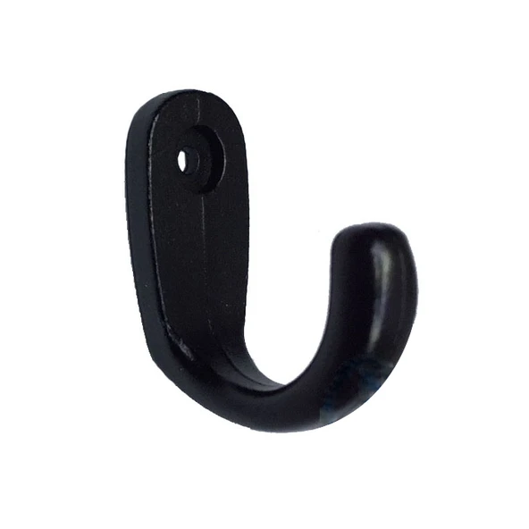 Büyük Tekli Fincan Askı, Dekor Askısı - Siyah, 100 Adet, 12x23x30 mm ürün görseli