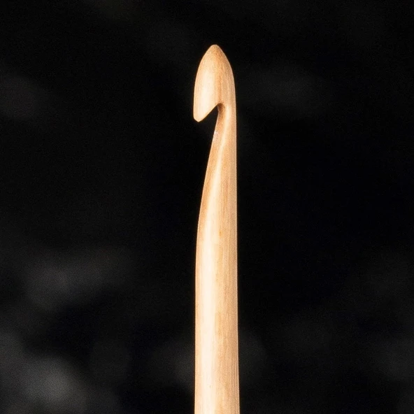 La Mia Whitewood 3 mm 15.5 cm Ahşap Yün Tığ - Resim 2