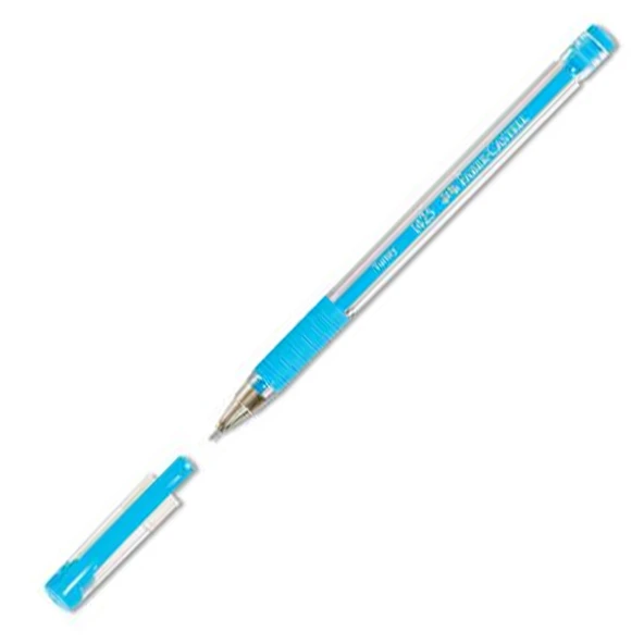 Faber-Castell Tükenmez Kalem Turkuaz 10 Lu 1425 - Resim 2