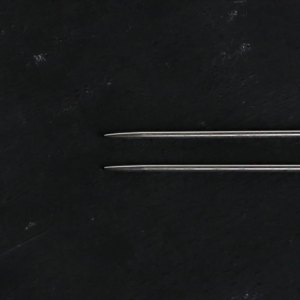 Loren Crafts 2 mm 35 cm Titanyum Örgü Şişi - Resim 3