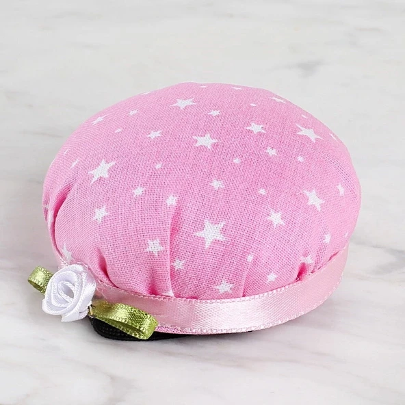 Loren Kola Takılabilir İğnedenlik bebe pembe yıldı ürün görseli 1