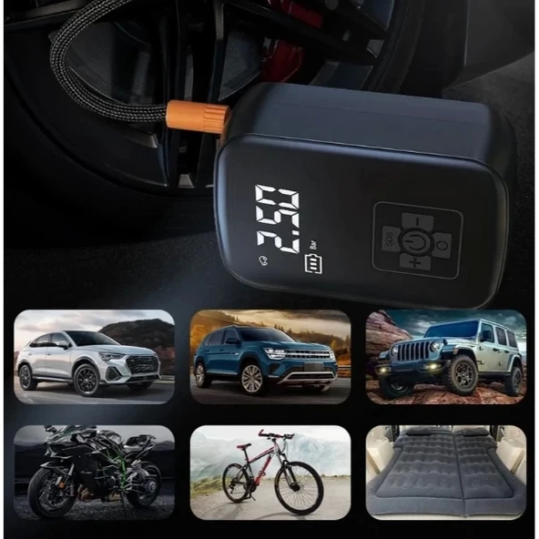 Şarjlı Hava Kompresörü - Resim 2