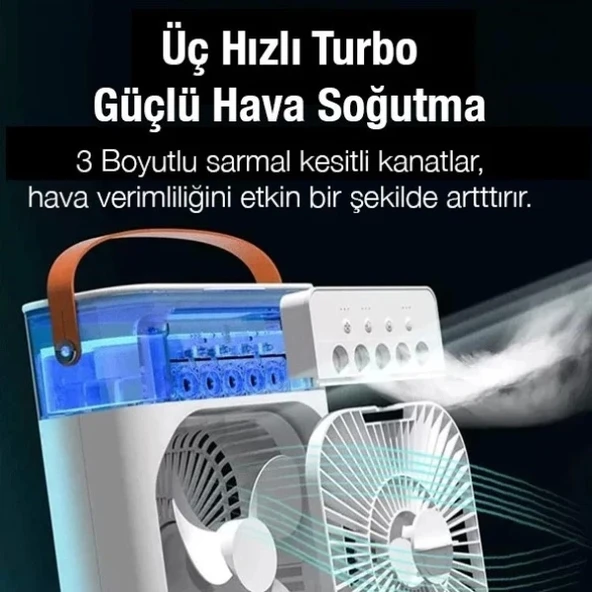 Su Hazneli Masa Vantilatörü - Resim 2