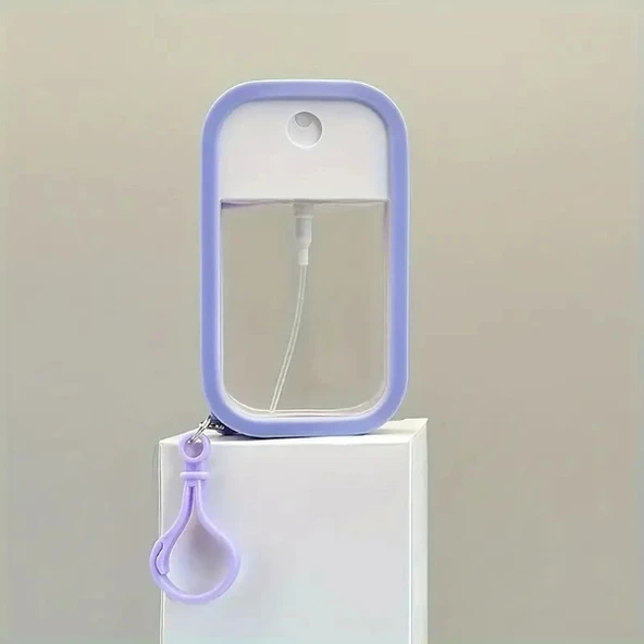 Silikon Kılıflı Anahtarlıklı Sprey Şişesi - Resim 3