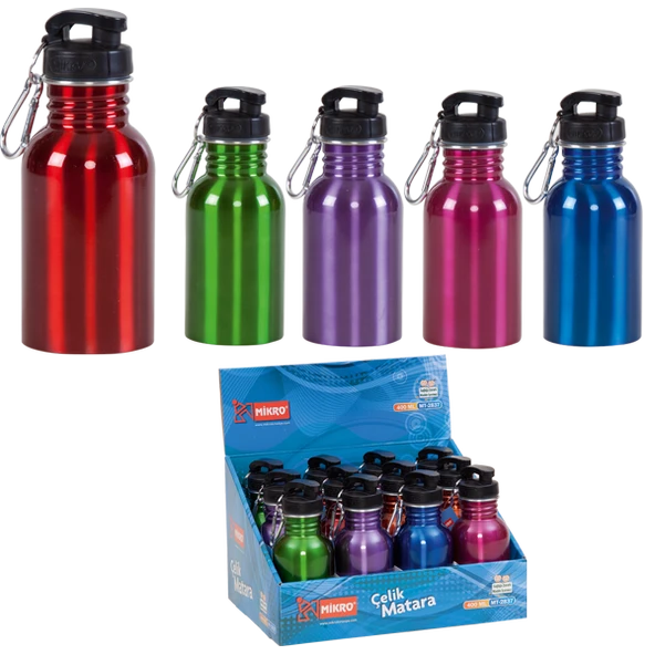 Mikro Matara Çelik 400 ML 2837 - 2