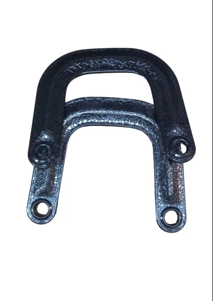 Çanta Sapı Nal Model Siyah 13 cm