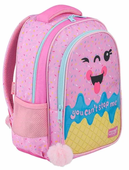 Muggle Okul Çantası Pink Ice Cream Pembe Mu-8652