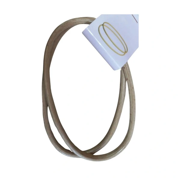 Tahta Çanta Sapı 17 cm Oval - Resim 2