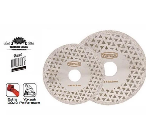 Elektrolize Elmas Kesici Disk - 115 mm ürün görseli