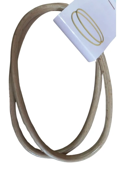 Tahta Çanta Sapı 17 cm Oval ürün görseli 1