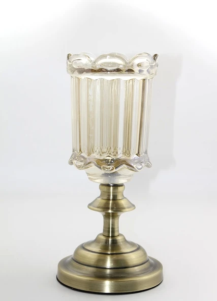 Cam Şamdan Tekli Model 5 ürün görseli 1