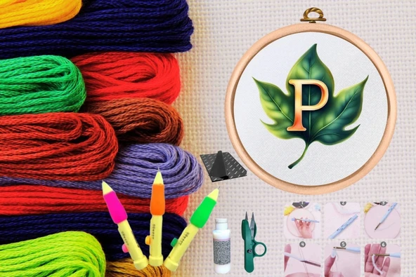 Punch Seti Nakış Seti Kasnaklı Kendin Yap Seti Seri 85 ürün görseli 1