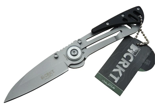 CRKT CR 0087 BK Kamp Çakı 18 cm - Metal Saplı, Otomatik, Kılıflı ürün görseli