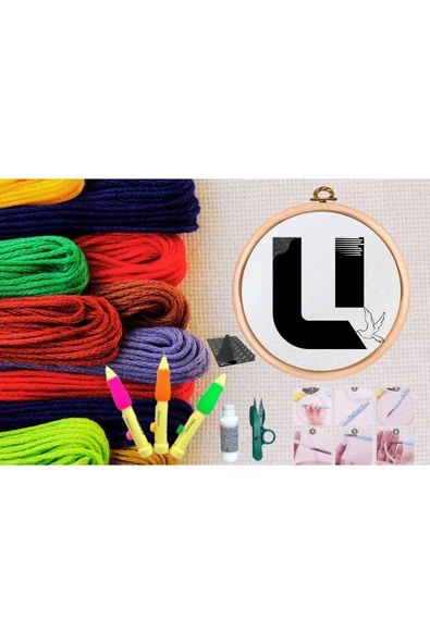 Punch Seti Nakış Seti Kasnaklı Kendin Yap Seti Seri 91 ürün görseli 1