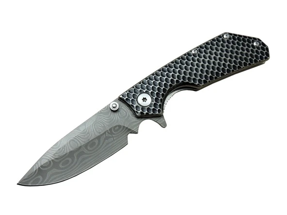 Damascus DMS 2 16 Gri Kamp Çakı 21cm- Yarı Otomatik, Metal Sap ürün görseli