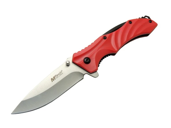 4312 Kırmızı Kamp Çakı 20cm - Yarı Otomatik ürün görseli