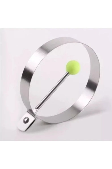 Metal Yuvarlak Omlet Krep Kalıbı - Resim 2