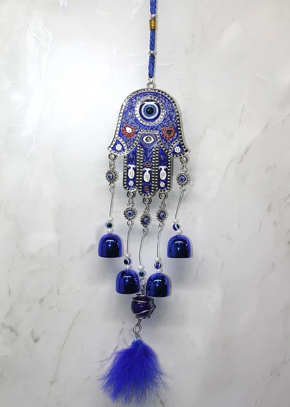 Metal Nazar Boncuğu Çan Model 18 ürün görseli 1