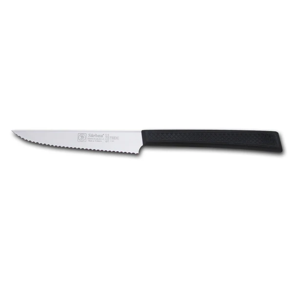 61107 - Sürmene Lazerli Tırtıklı Biftek / Steak Bıçağı 12 cm ürün görseli
