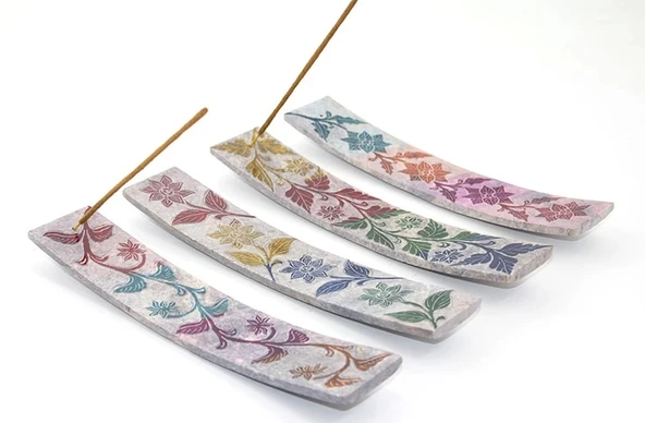 Obsidian Taşı Kayık Tütsülük ürün görseli 1