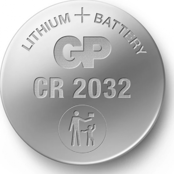 GP CR2032 3V Lityum Blister Düğme Pil 5 x 4lü
