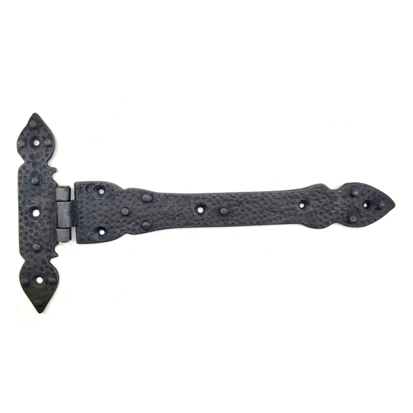 Antika Tarz Dekoratif Pirinç Kuyruklu Lale Menteşe - 147x193 mm, Oksit ürün görseli