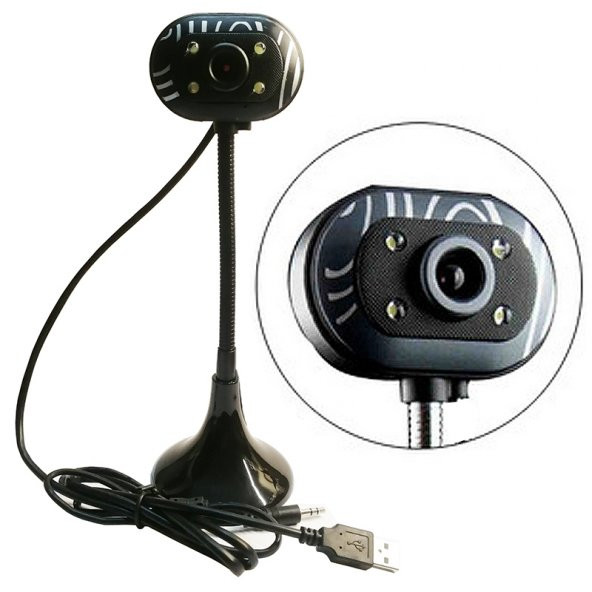 SNT 480P Mikrofonlu USB Webcam