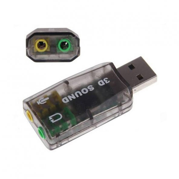 Wozlo 5.1 Virtual 3D USB Ses Kartı - 2