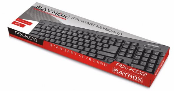 Raynox RX-K02 Usb Kablolu Standart Q Klavye