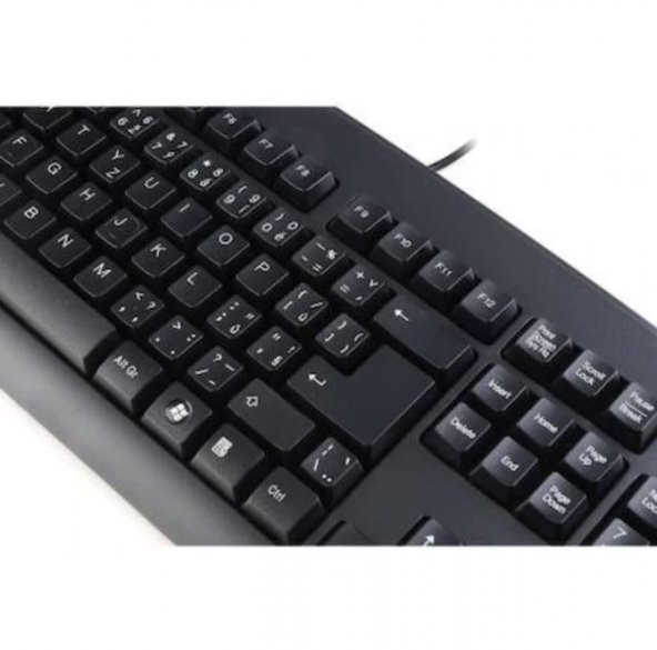 Silinmez Tuşlu Usb Kablolu Standart Q Klavye - 2