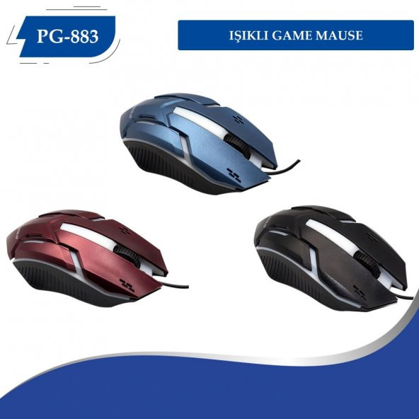 Owwotech Polygold OW-883 Işıklı Kablolu Oyuncu Mouse - 2