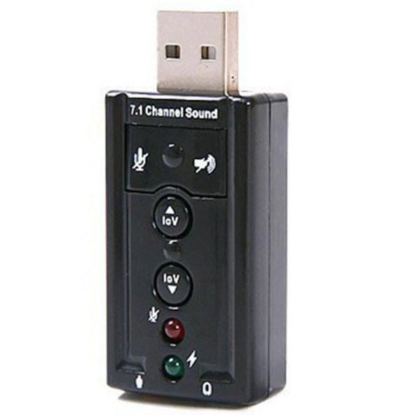 Powermaster PM-18063 USB 7.1 Ses Kartı