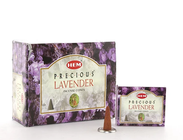 Precious Lavender Aromalı Konik Tütsü ürün görseli 1